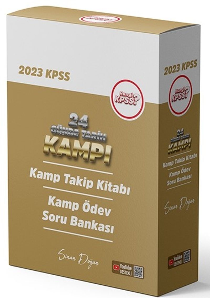 2023 KPSS 24 Günde Tarih Kamp Seti (2 Kitap) kitap kapağı