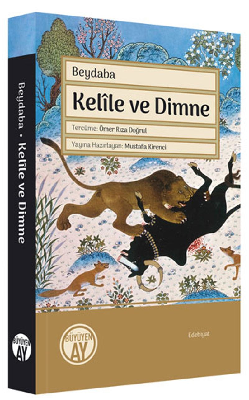 Kelîle ve Dimne (Renkli 26 Adet Minyatürle) kitap kapağı