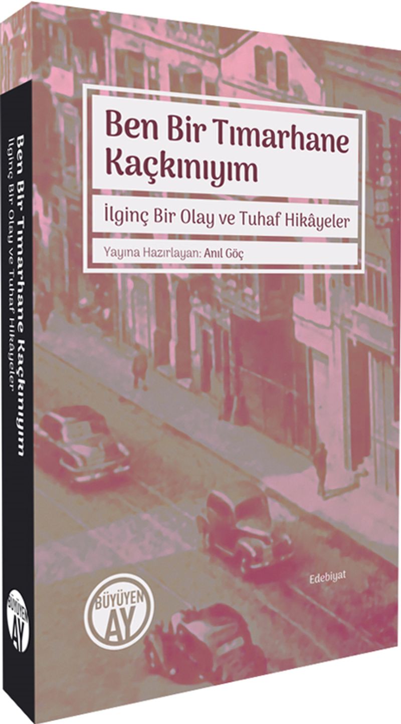 Ben Bir Tımarhane Kaçkınıyım İlginç Bir Olay ve Tuhaf Hikayeler kitap kapağı