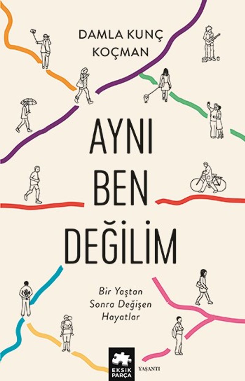 Aynı Ben Değilim Bir Yaştan Sonra Değişen Hayatlar kitap kapağı