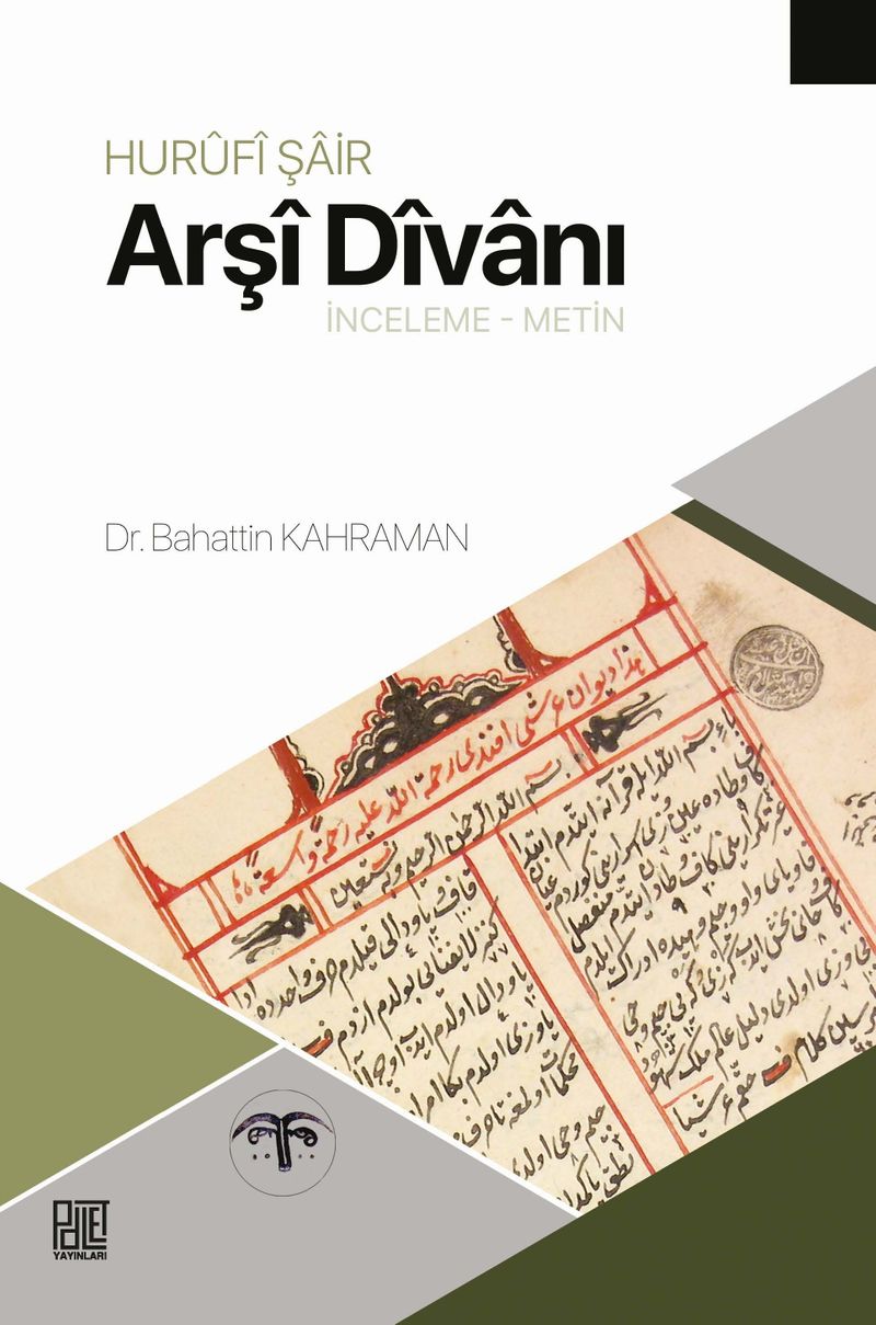 Hurûfî Şair Arşî Dîvanı (İnceleme – Metin) kitap kapağı