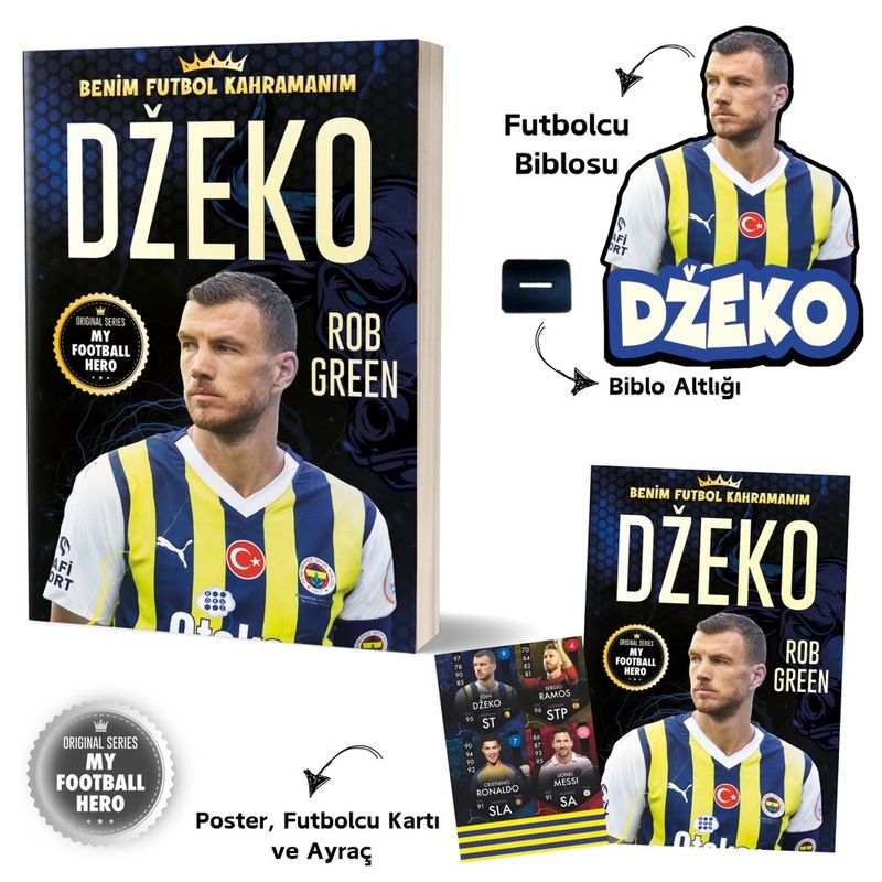 Dzeko / Benim Futbol Kahramanım kitap kapağı