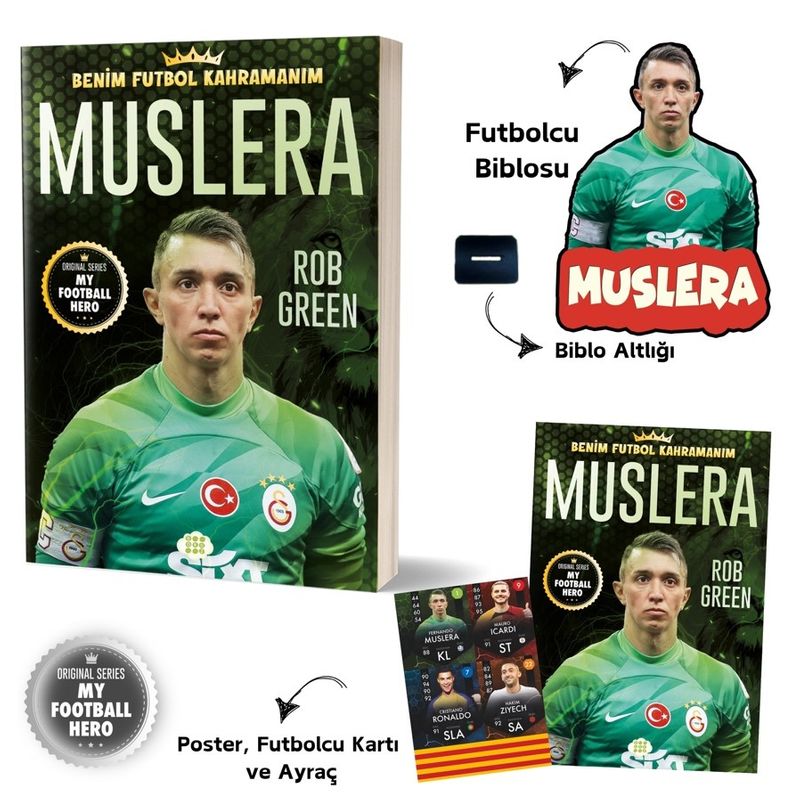 Muslera / Benim Futbol Kahramanım kitap kapağı