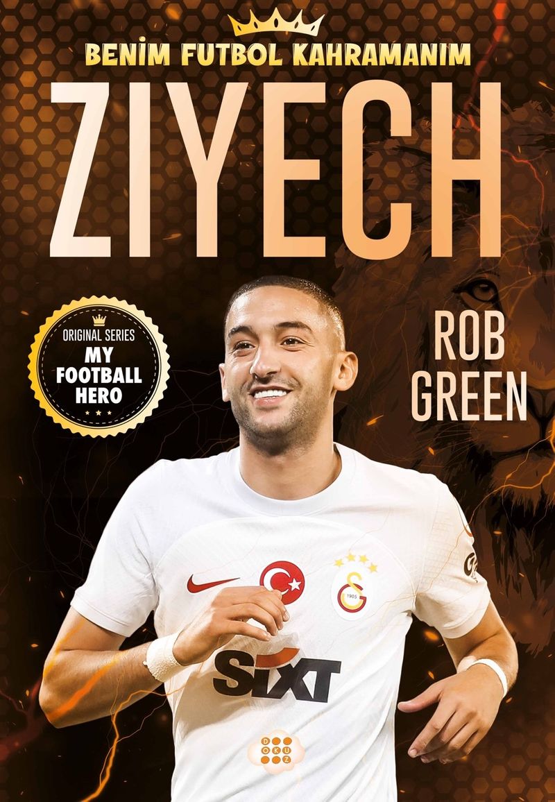 Ziyech / Benim Futbol Kahramanım kitap kapağı