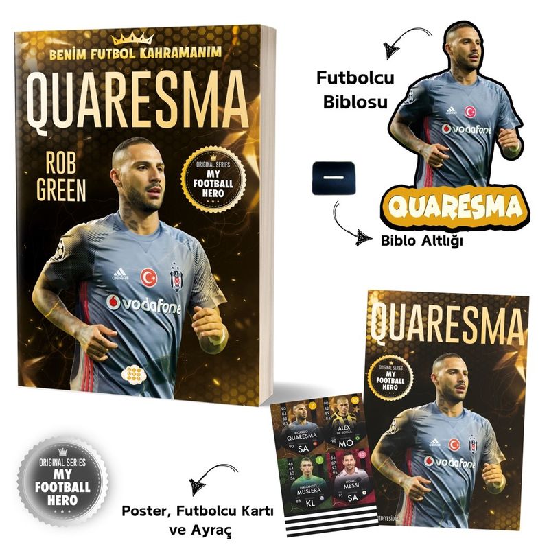 Quaresma / Benim Futbol Kahramanım kitap kapağı