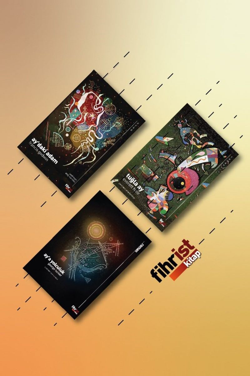 Bilimkurguda İlkler: Ay Seti (Sticker Hediyeli) kitap kapağı