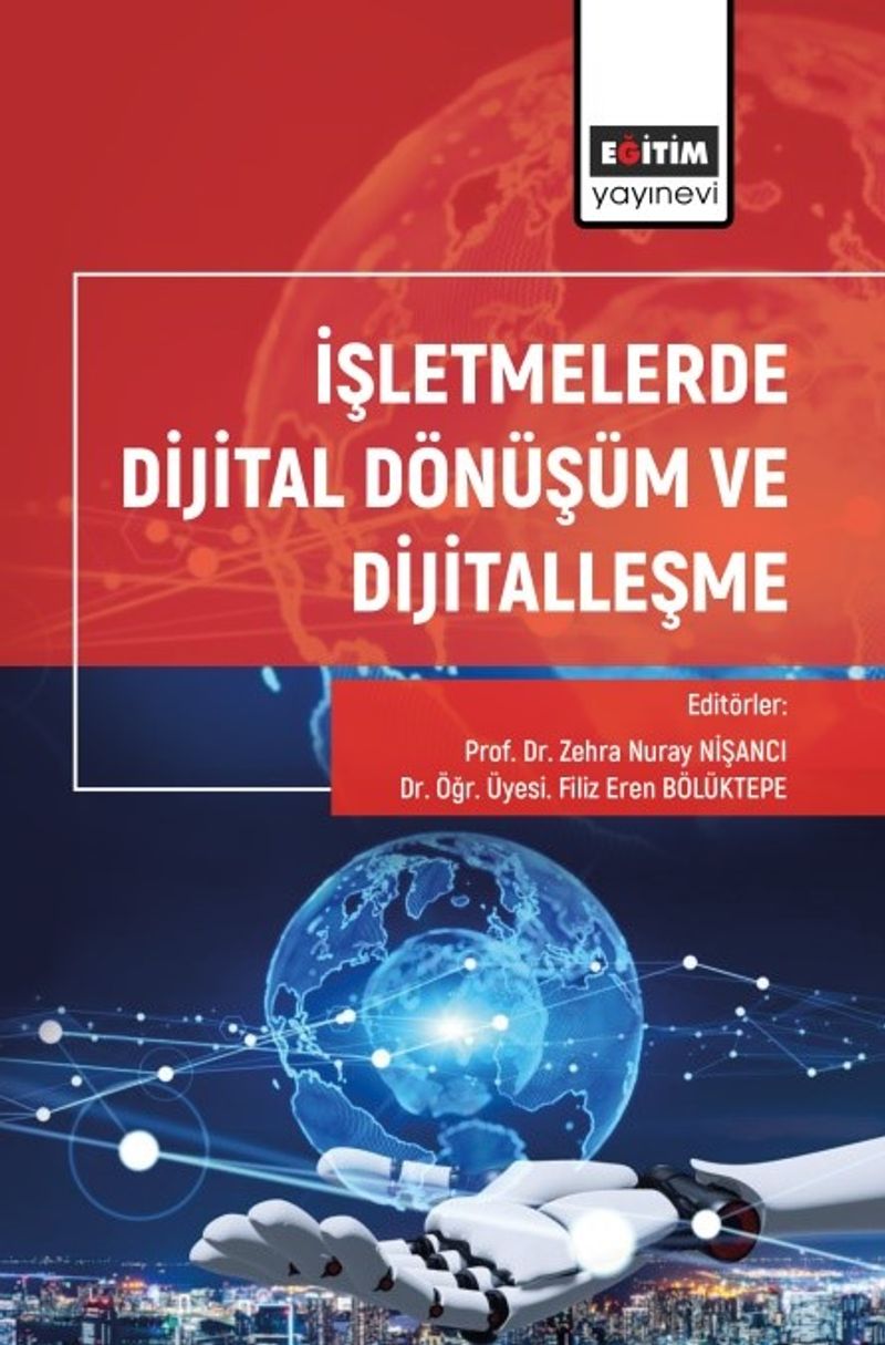 İşletmelerde Dijital Dönüşüm ve Dijitalleşme kitap kapağı
