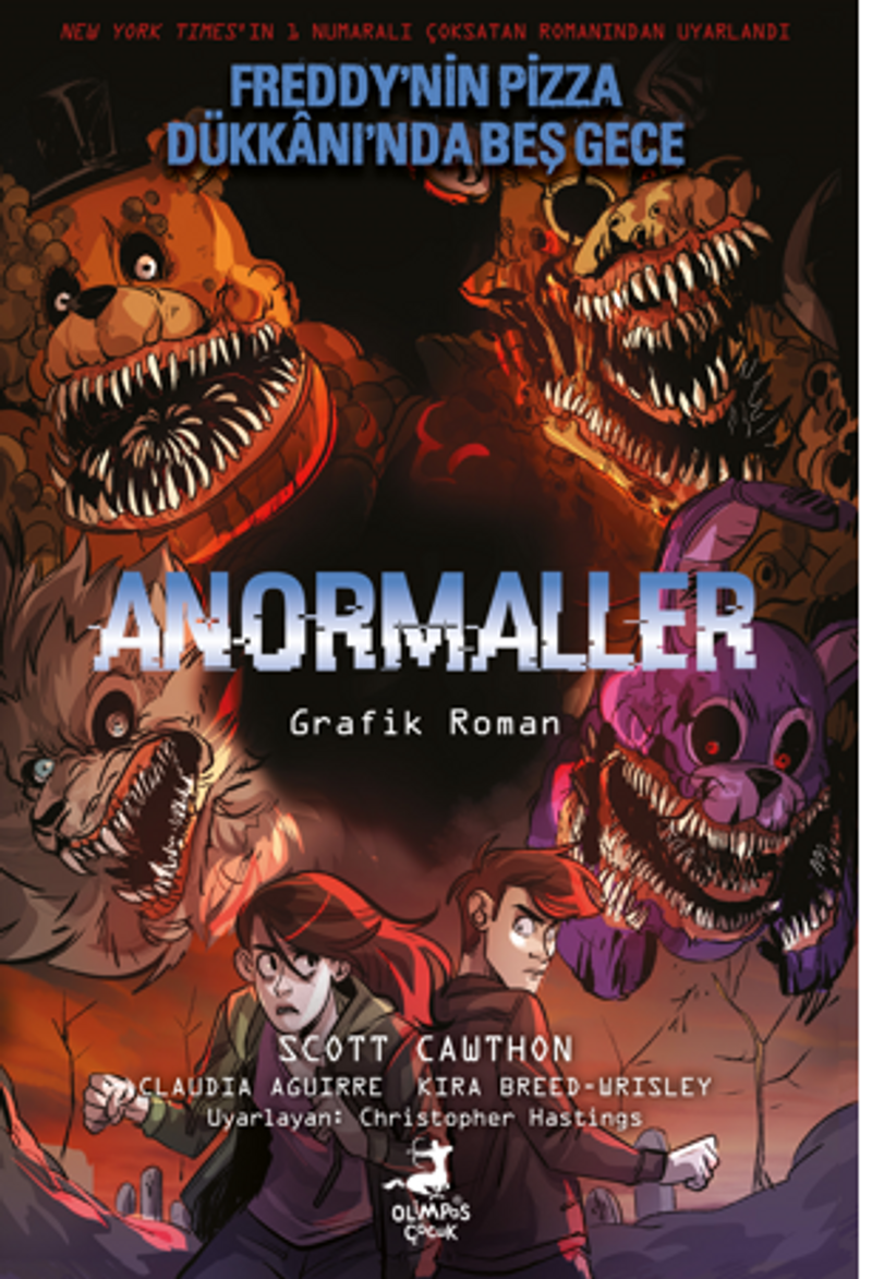 Anormaller (Grafik Roman) kitap kapağı