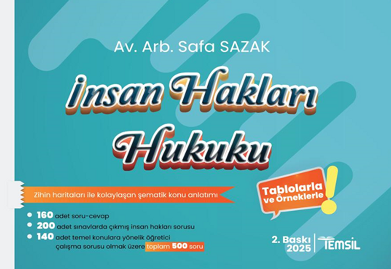 İnsan Hakları Hukuku Konu Anlatımı kitap kapağı