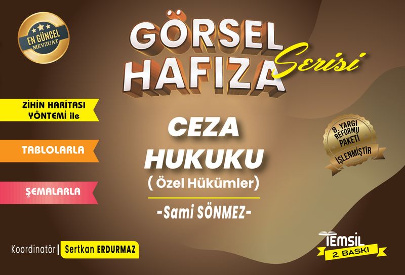 Görsel Hafıza Serisi Ceza Hukuku (Özel Hükümler) kitap kapağı