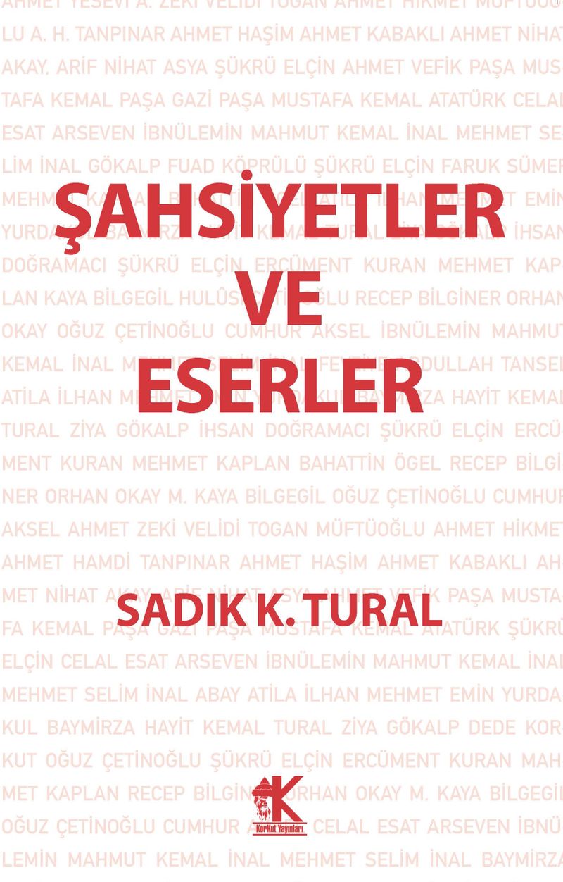 Şahsiyetler ve Eserler kitap kapağı