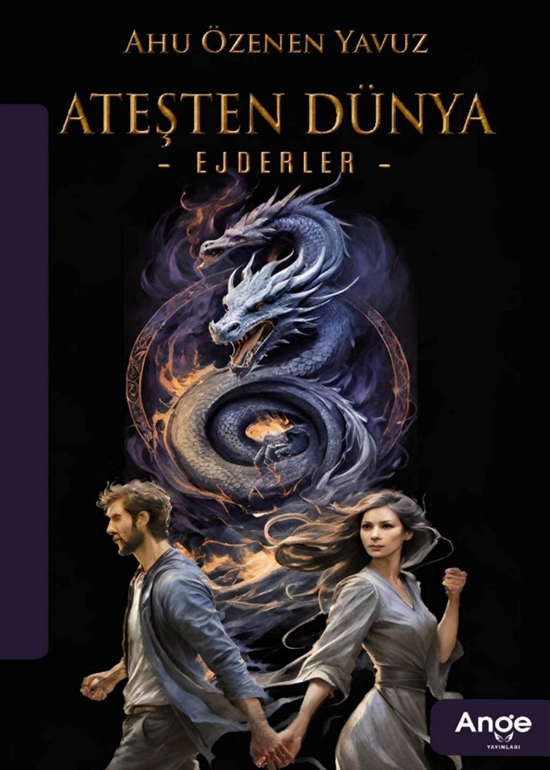 Ateşten Dünya Ejderler kitap kapağı