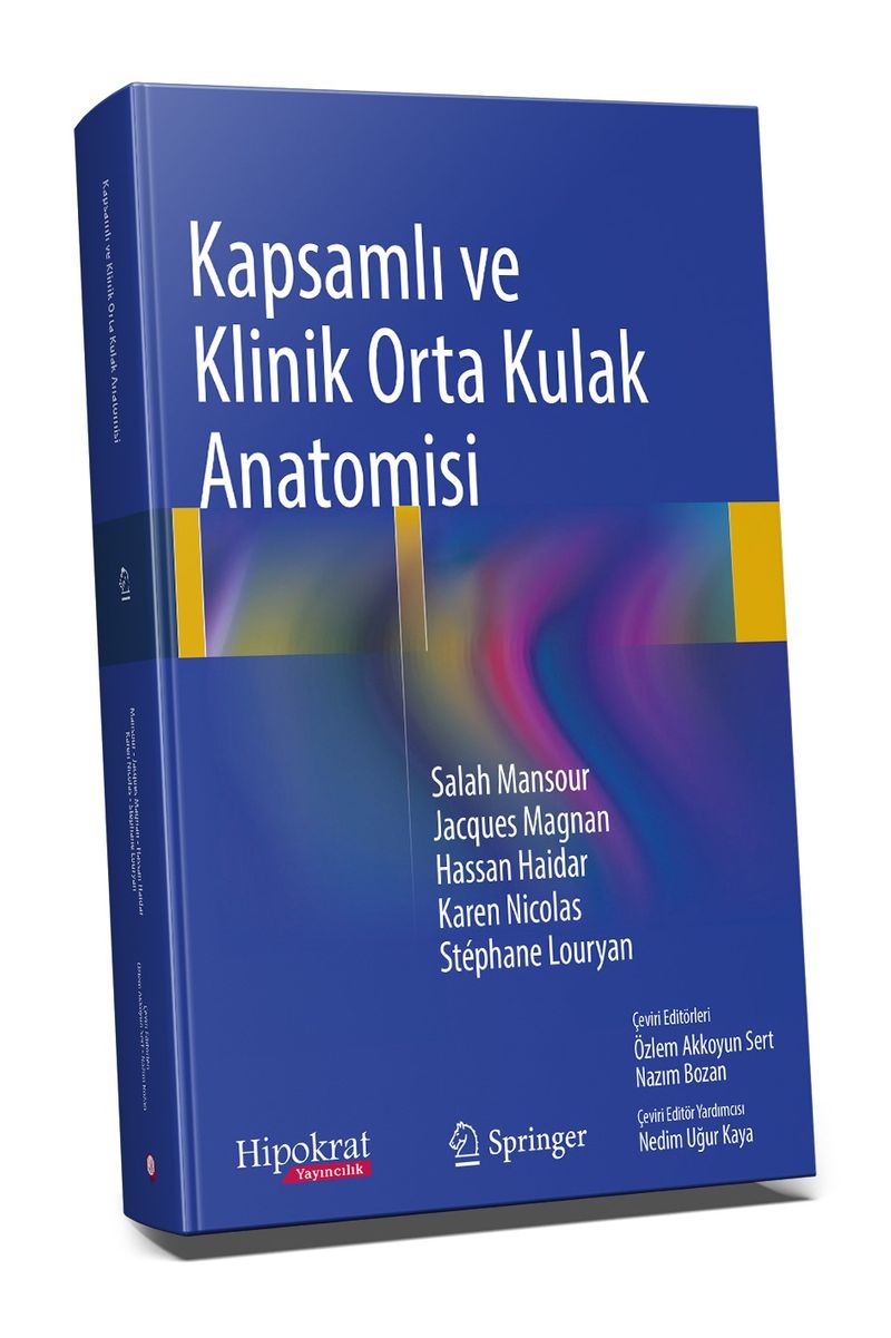Kapsamlı ve Klinik Orta Kulak Anatomisi kitap kapağı