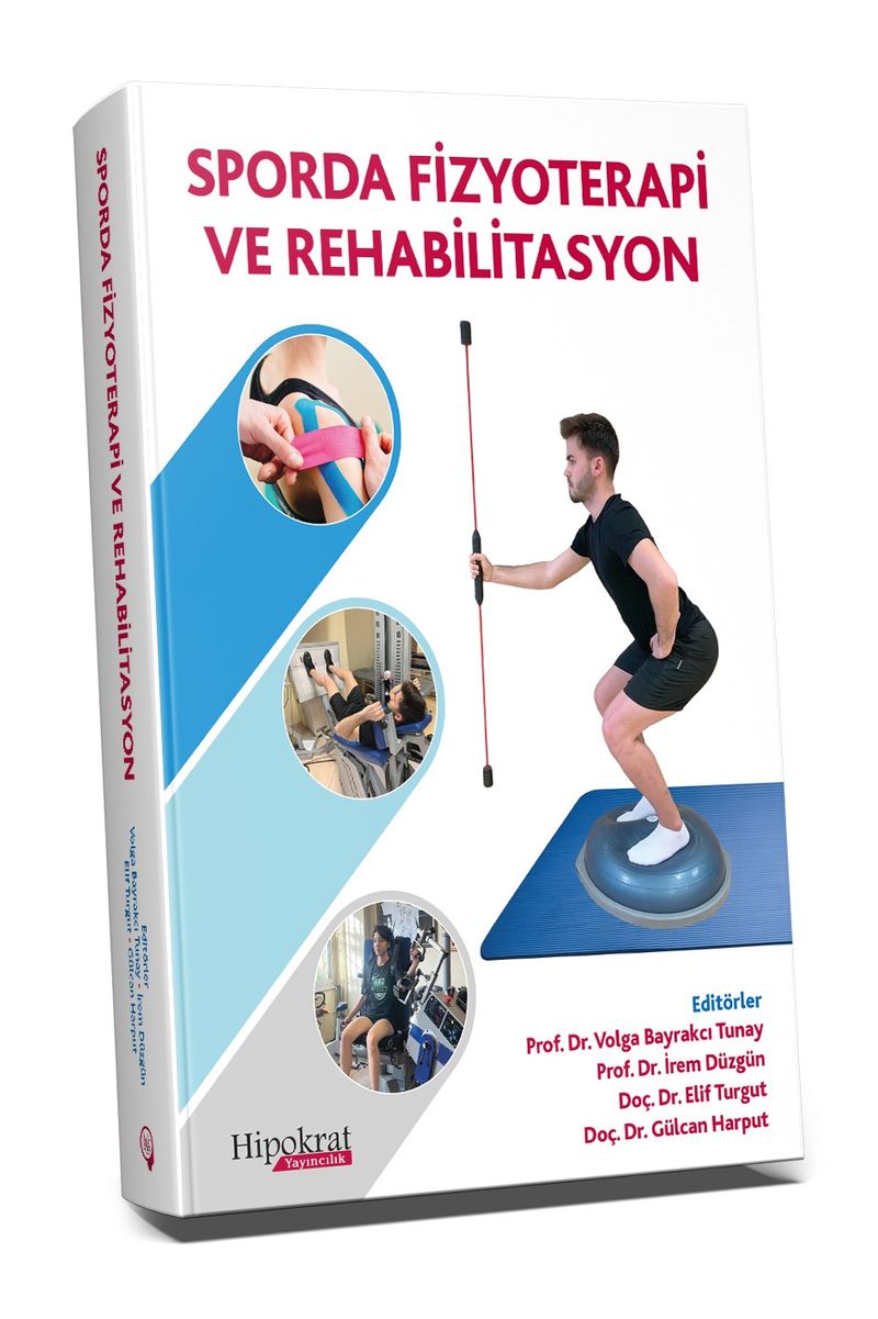 Sporda Fizyoterapi ve Rehabilitasyon kitap kapağı