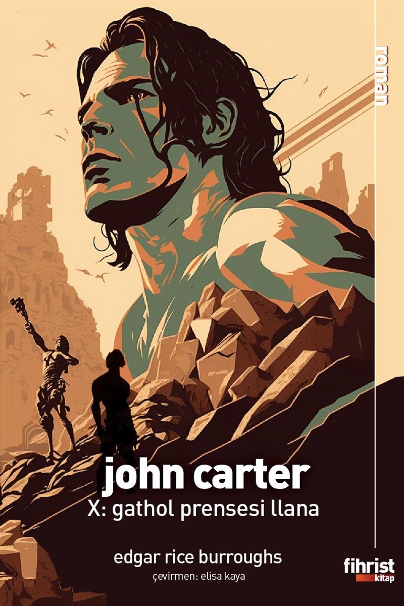 John Carter X / Gathol Prensesi Llana kitap kapağı