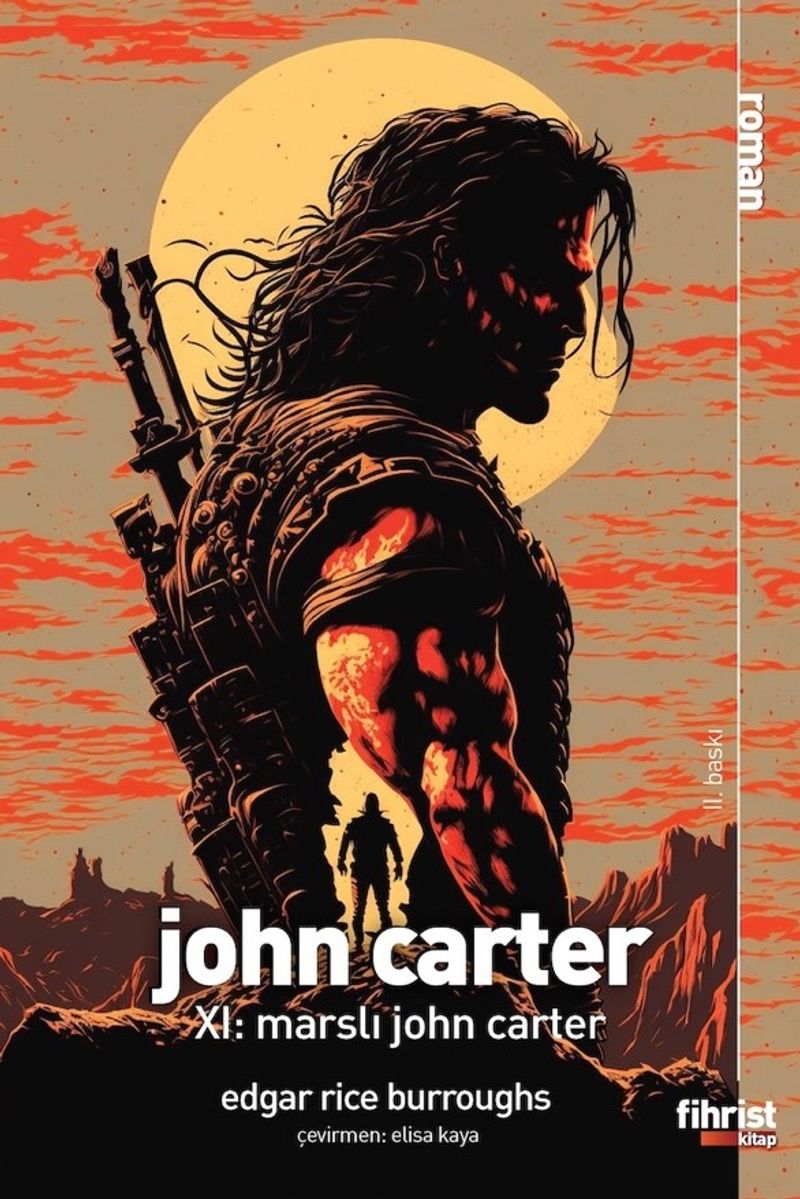 John Carter XI / Marslı John Carter kitap kapağı