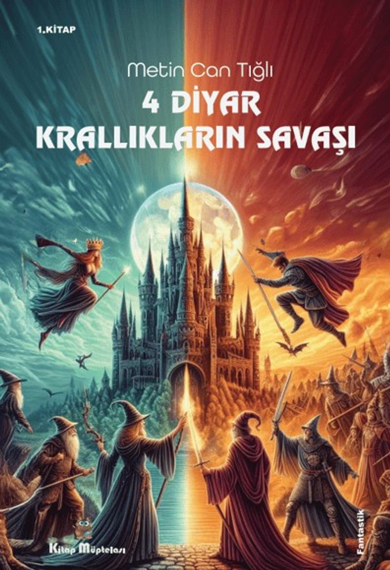 4 Diyar Krallık Savaşları (1.Kitap) kitap kapağı