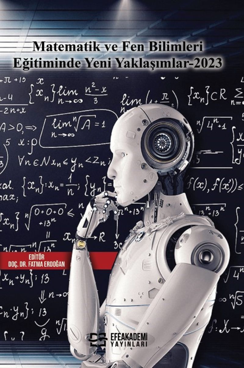 Matematik ve Fen Bilimleri Eğitiminde Yeni Yaklaşımlar 2023 kitap kapağı