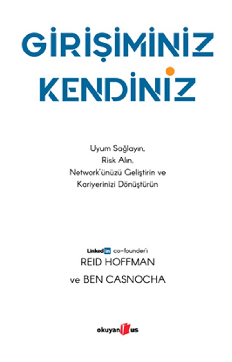 Girişiminiz Kendiniz kitap kapağı