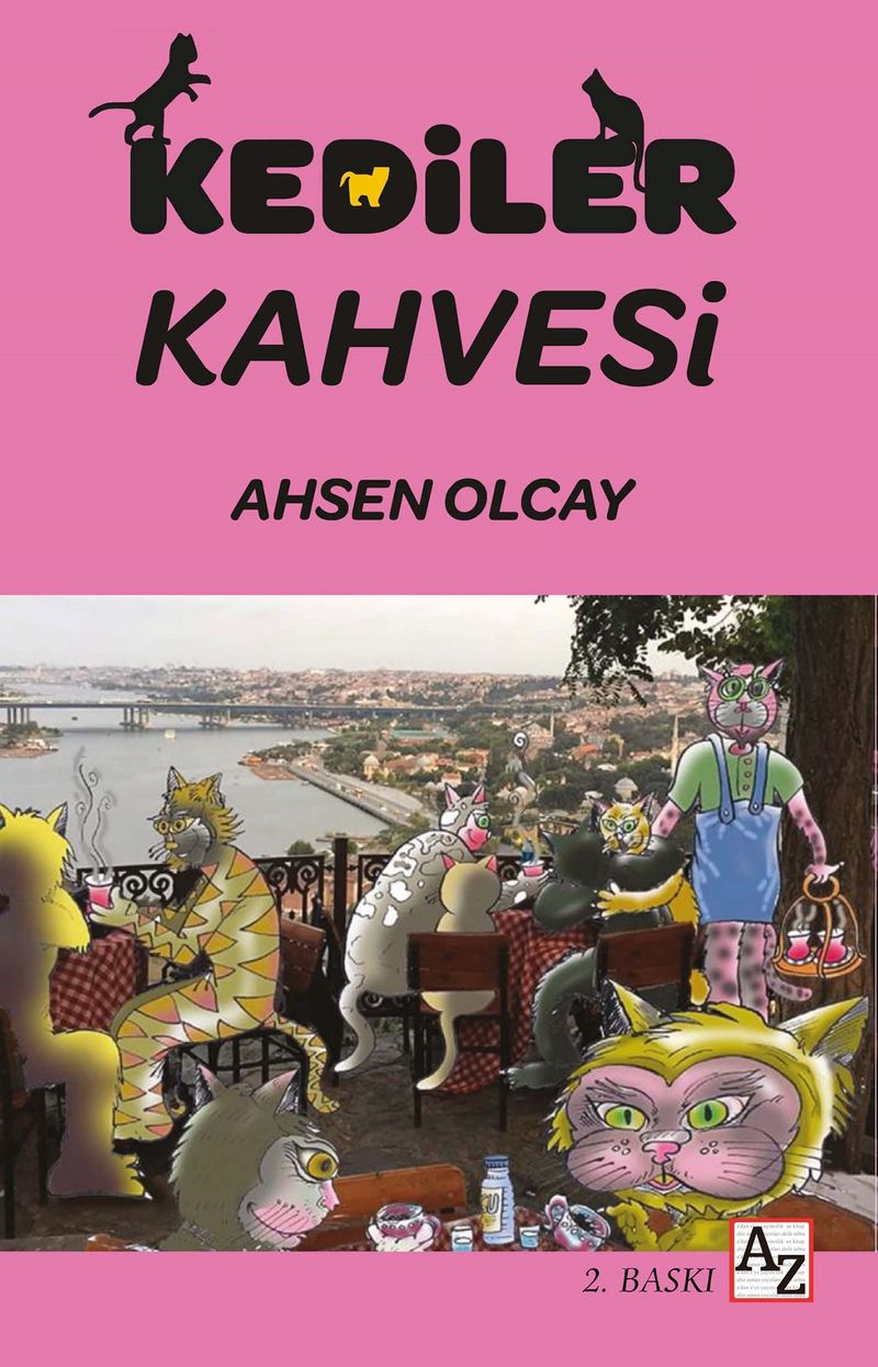 Kediler Kahvesi kitap kapağı