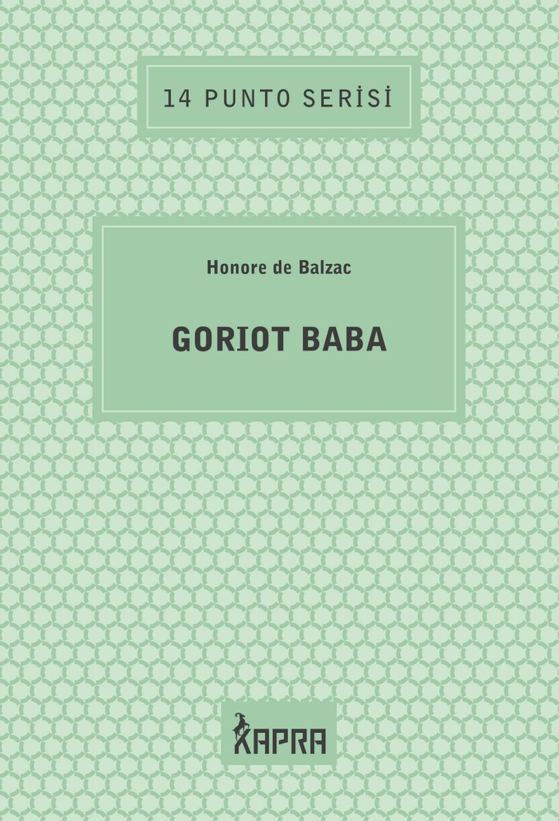 Goriot Baba / 14 Punto Serisi kitap kapağı
