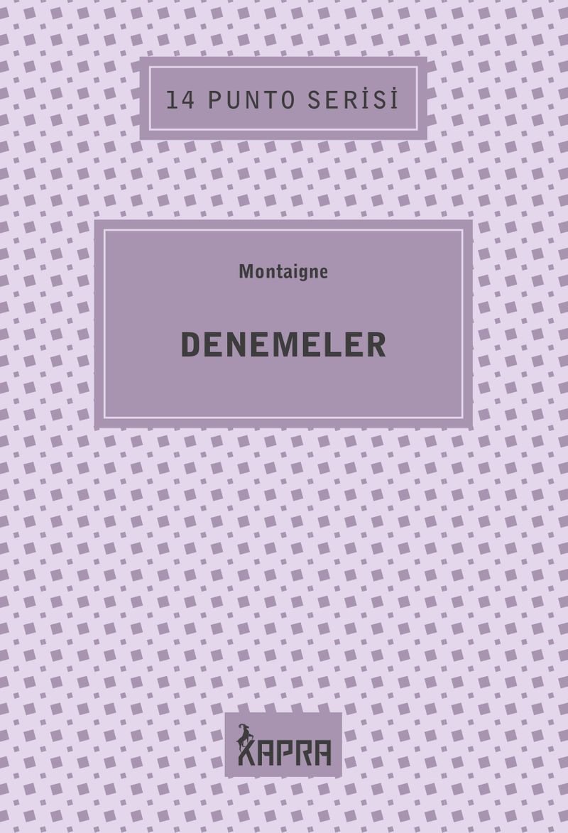 Denemeler / 14 Punto Serisi kitap kapağı