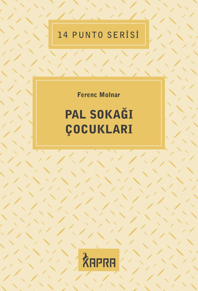 Pal Sokağı Çocukları / 14 Punto Serisi kitap kapağı