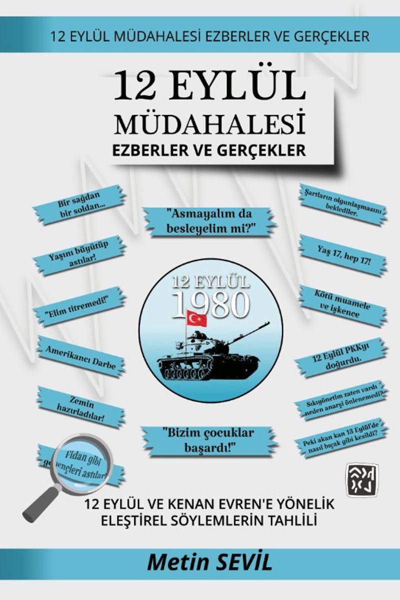 12 Eylül Müdahalesi - Ezberler ve Gerçekler kitap kapağı