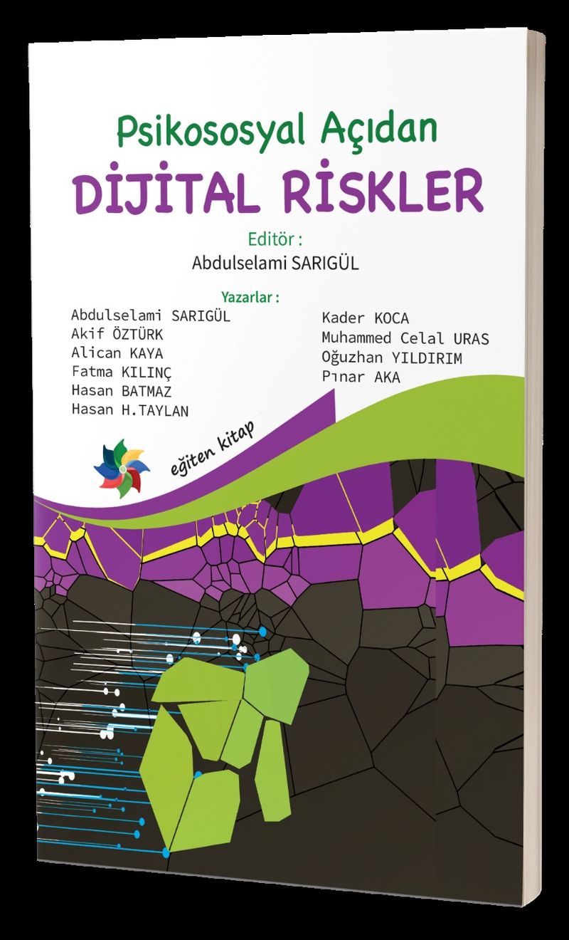 Psikososyal Açıdan Dijital Riskler kitap kapağı