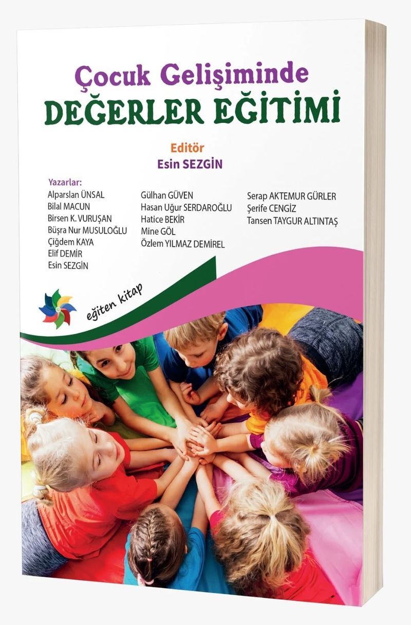 Çocuk Gelişiminde Değerler Eğitimi kitap kapağı