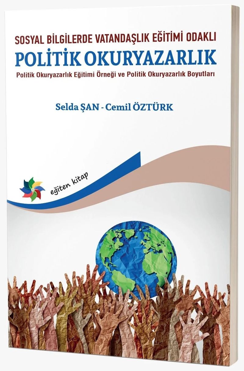 Sosyal Bilgilerde Vatandaşlık Eğitimi Odaklı Politik Okuryazarlık kitap kapağı