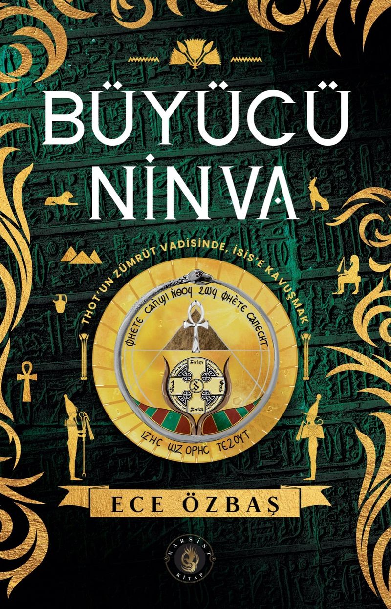 Büyücü Ninva kitap kapağı