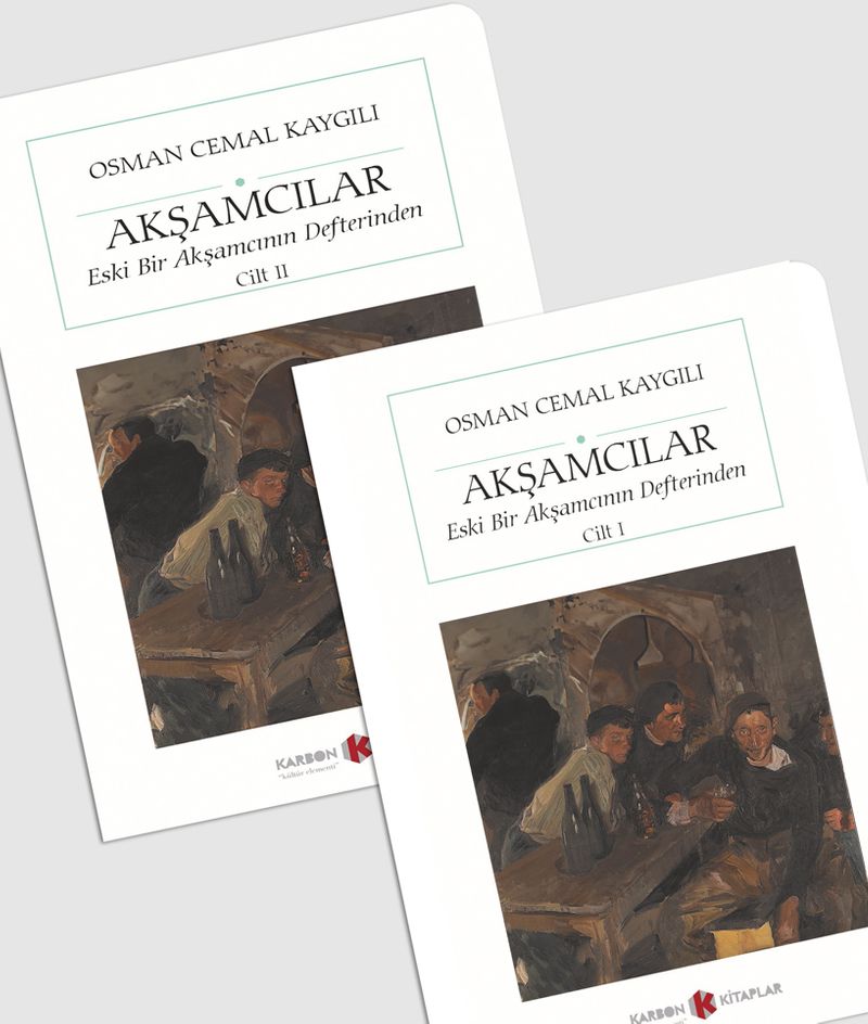 Akşamcılar-Eski Bir Akşamcının Defterinden (İki Cilt) (Cep Boy) (Tam Metin) kitap kapağı