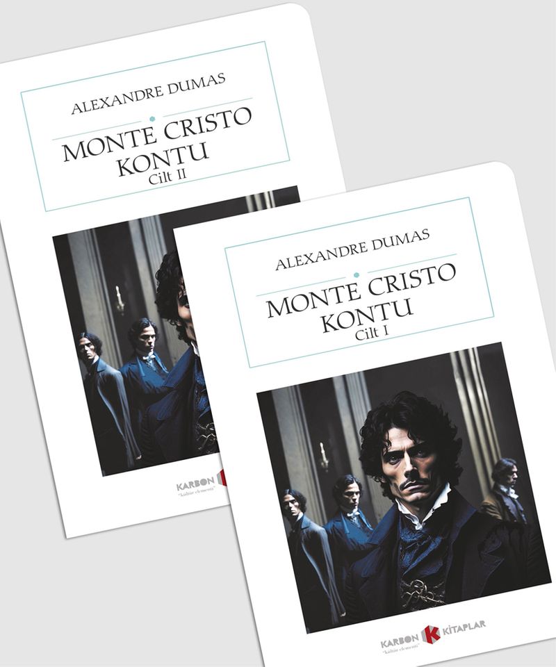 Monte Cristo Kontu 1. Kitap (Cep Boy) (2 Cilt) kitap kapağı