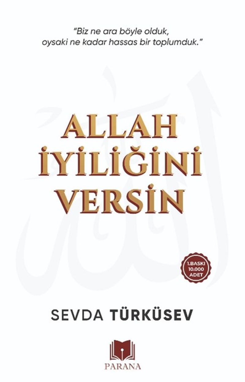 Allah İyiliğini Versin kitap kapağı