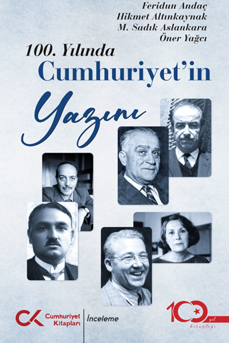 100. Yılında Cumhuriyet'in Yazını kitap kapağı