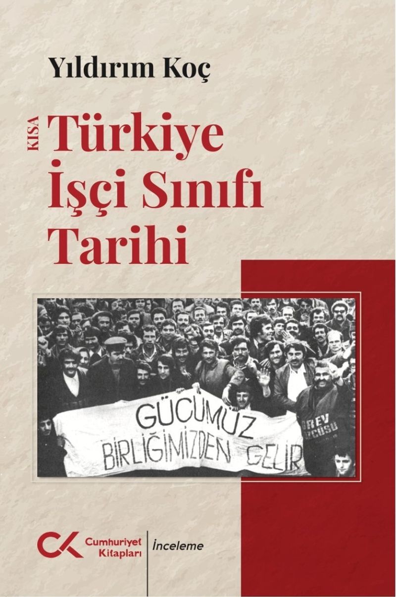 Kısa Türkiye İşçi Sınıfı Tarihi kitap kapağı