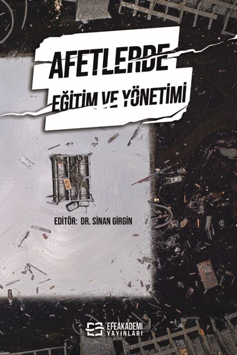 Afetlerde Eğitim ve Yönetimi kitap kapağı