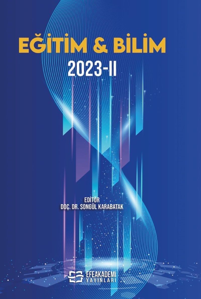 Eğitim - Bilim 2023 - II kitap kapağı