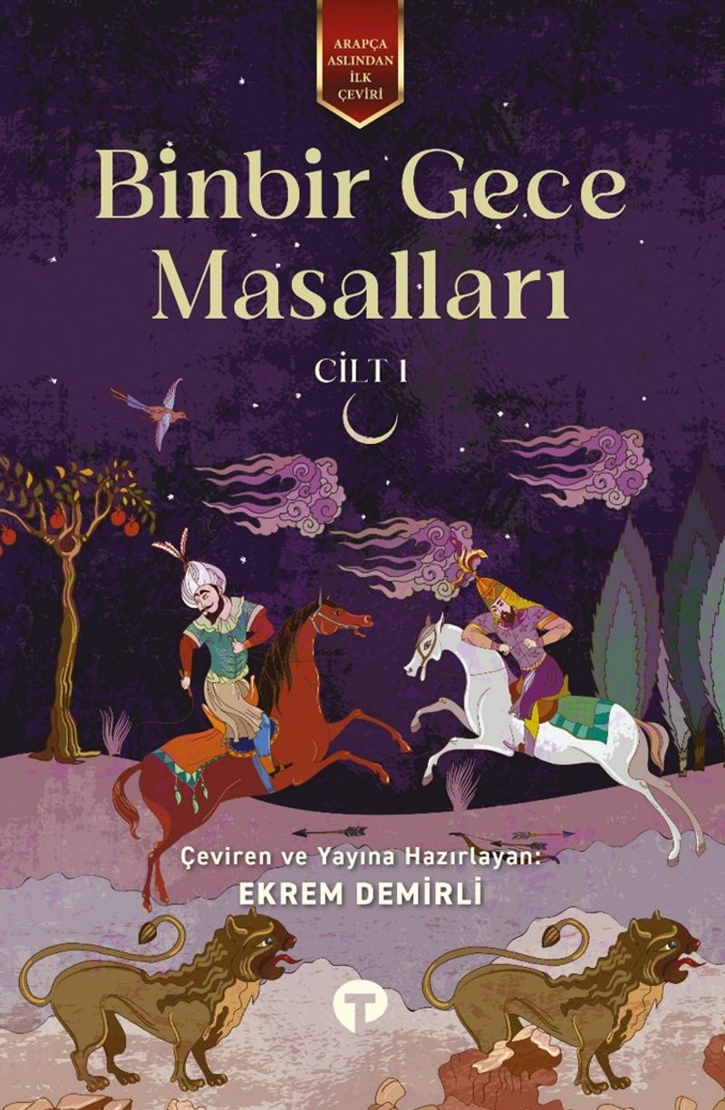Binbir Gece Masalları (Cilt 1) kitap kapağı
