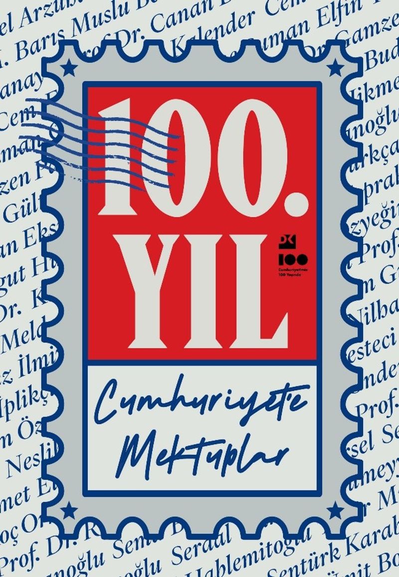 100. Yıl Cumhuriyet'e Mektuplar kitap kapağı