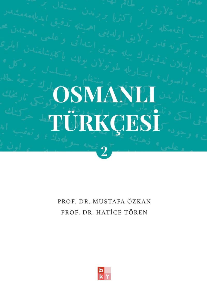 Osmanlı Türkçesi 2 kitap kapağı