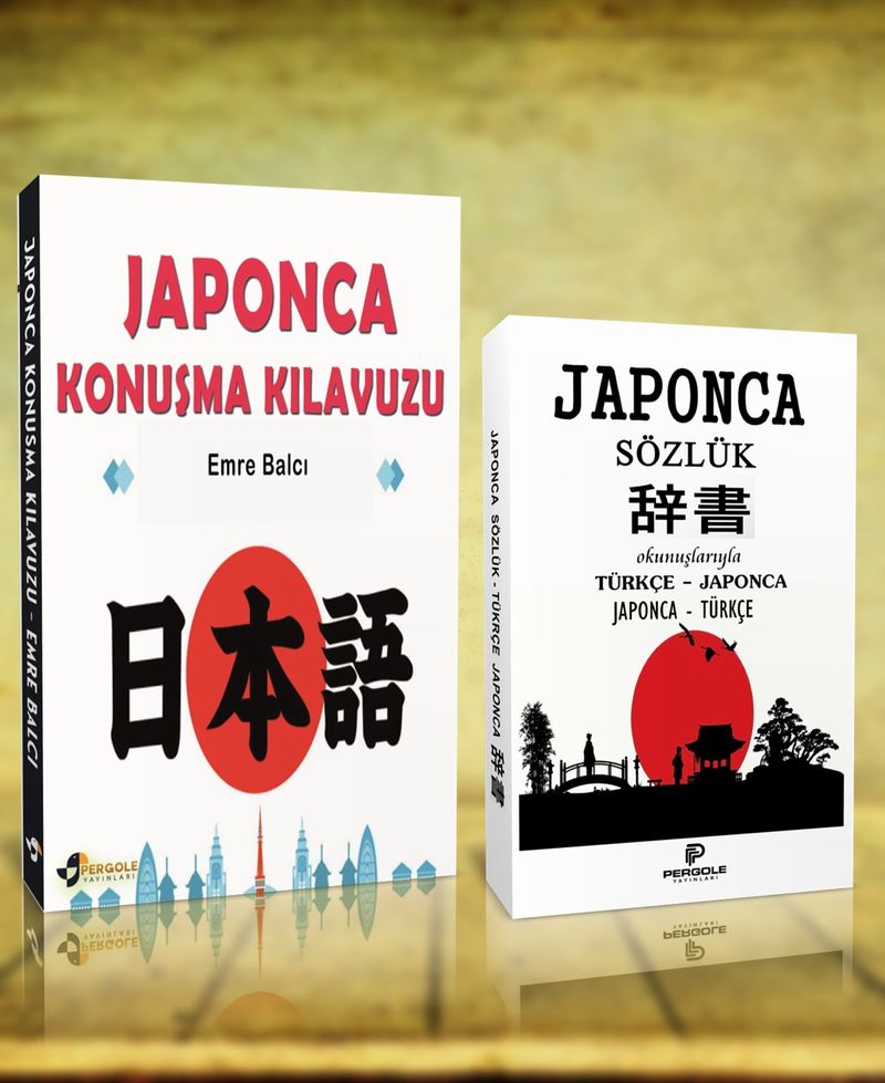 Japonca Konuşma Kılavuzu ve Japonca Türkçe Sözlük (2Kitap) kitap kapağı