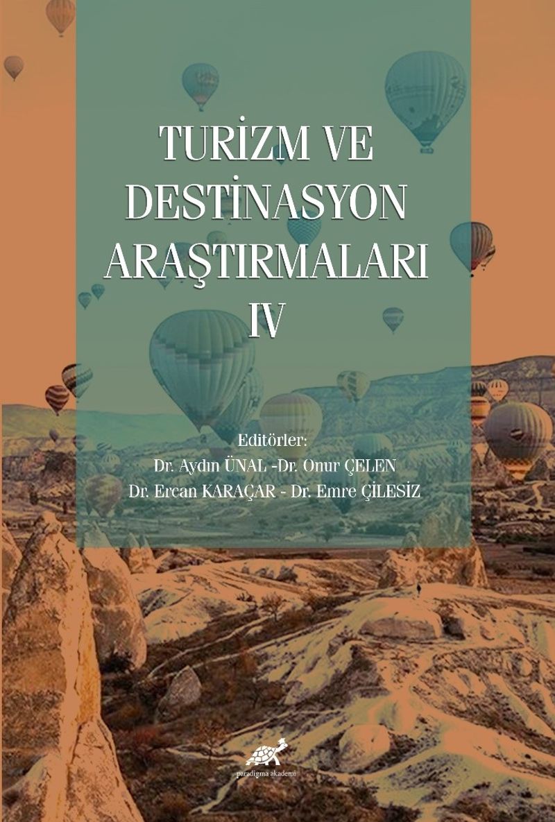 Turizm ve Destinasyon Araştırmaları IV kitap kapağı