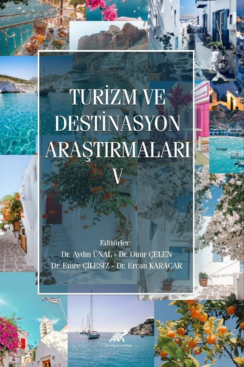 Turizm ve Destinasyon Araştırmaları V kitap kapağı