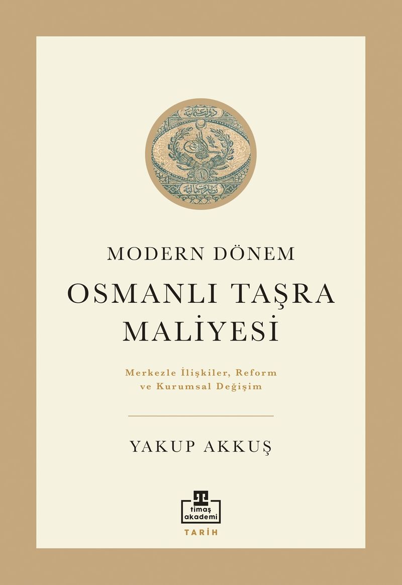 Modern Dönem Osmanlı Taşra Maliyesi kitap kapağı