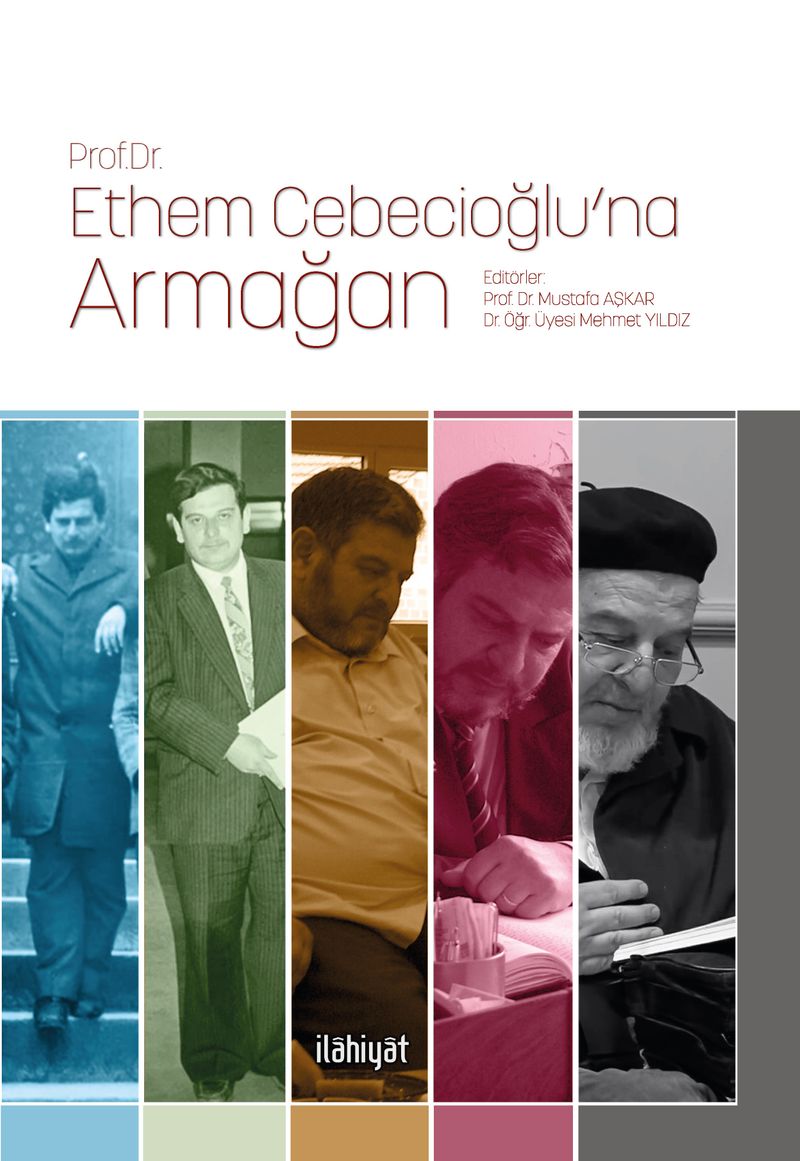 Prof. Dr. Ethem Cebecioğlu'na Armağan kitap kapağı