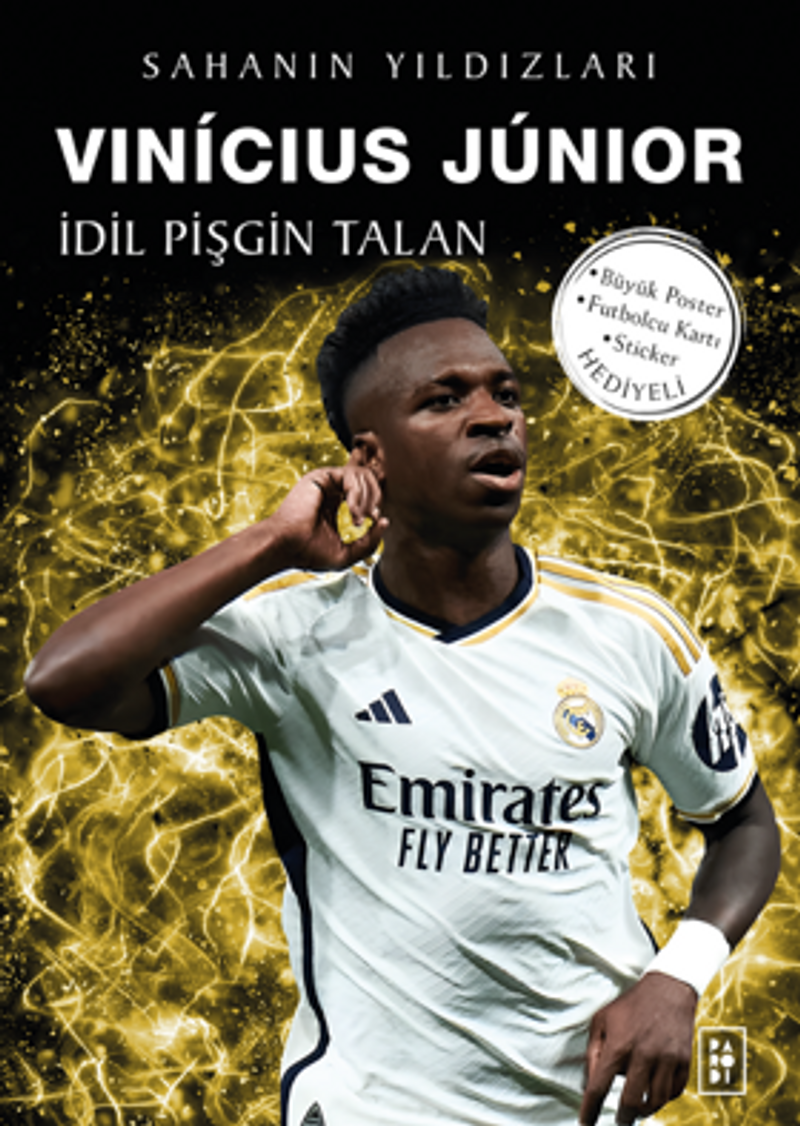 Vinícius Júnior / Sahanın Yıldızları kitap kapağı