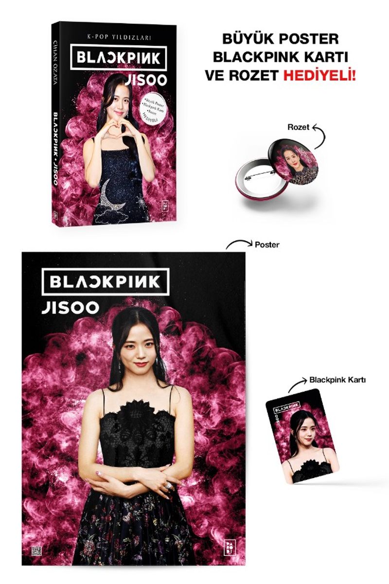 Blackpink Jisoo / K-Pop Yıldızları kitap kapağı