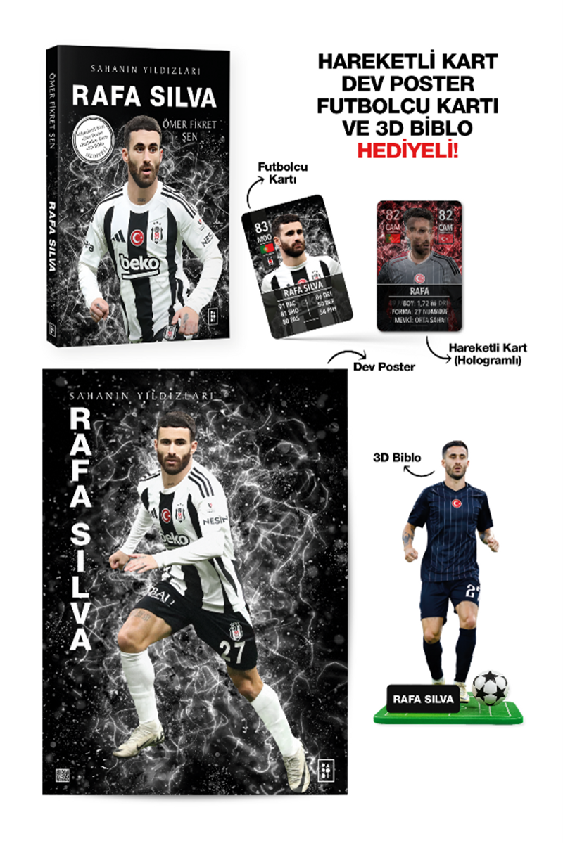 Rafa Silva / Sahanın Yıldızları kitap kapağı